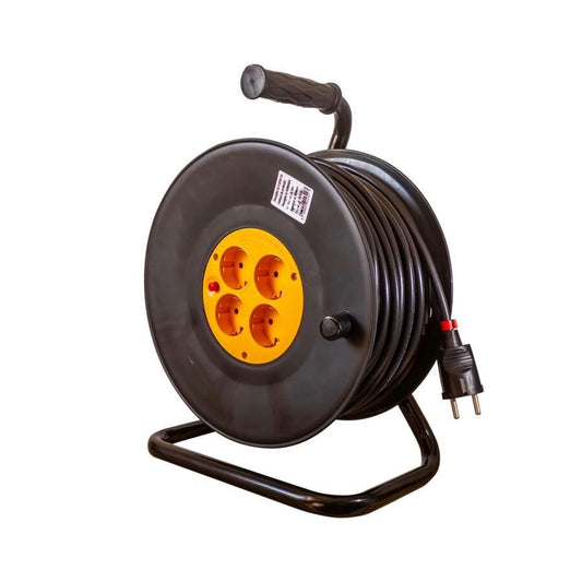 Prelungitor electric industrial, pe tambur, 3x2.5 mm², IP20, 25 m