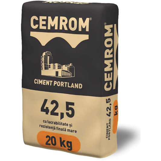 Ciment cem II cemrom 42.5 n 20kg/sac