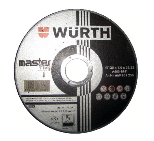 Disc de debitare Master Wurth 125