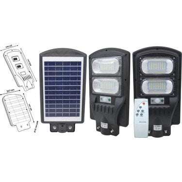 Lampa solara pentru iluminat stradal 100W