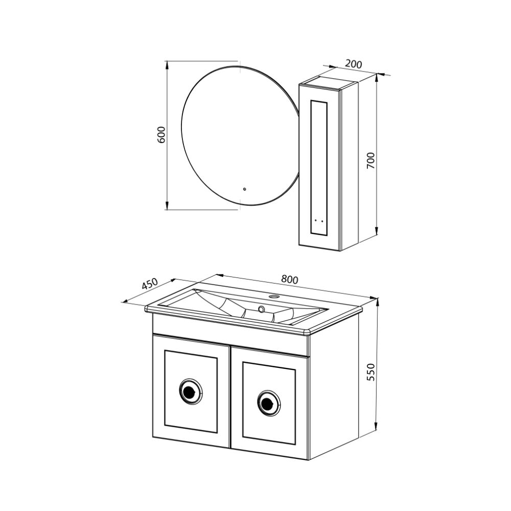 Set mobilier baie Ade