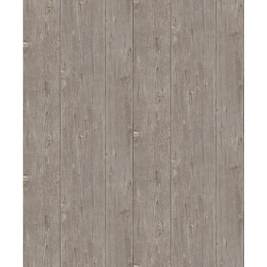Tapet Imitatie lemn inchis, rola - 10x0.53m