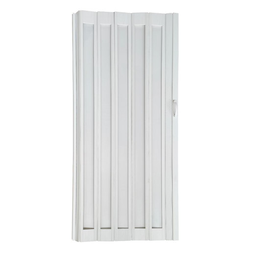 Usa plianta cu geam Mia, din PVC, alb, 850/2030 mm