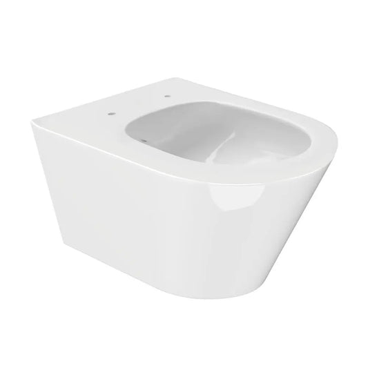 Vas WC suspendat Miria, 53 x 35,5 cm, fara margini, ceramica, alb